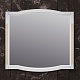 Opadiris Зеркало для ванной Лаура 100 белое с бежевой патиной – фотография-8